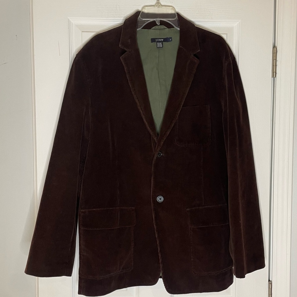 J CREW brown corduroy blazer - XL